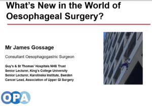 James Gossage talk at OPA London Zoom Meeting - 14th November 2020 James Gossage talk at OPA London Zoom Meeting - 14th November 2020